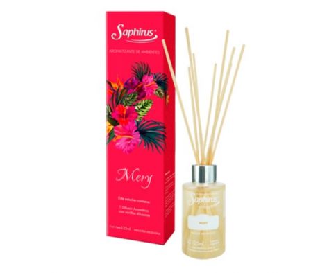 AROMATIZANTE DE AMBIENTE CON VARILLAS MERY 125 ML
