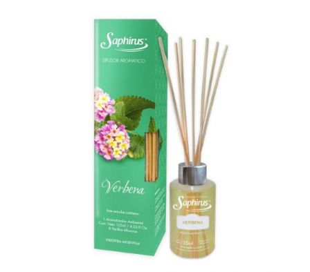 AROMATIZANTE DE AMBIENTE CON VARILLAS VERBENA 125 ML