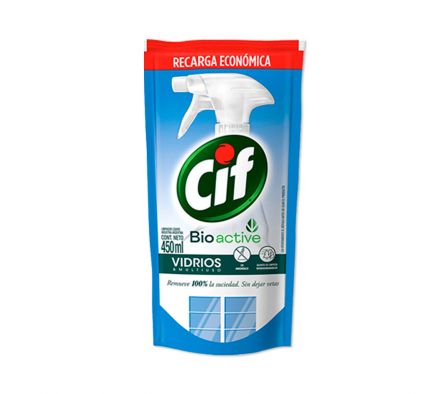 CIF VIDRIO SACHET LIQUIDO 450ML