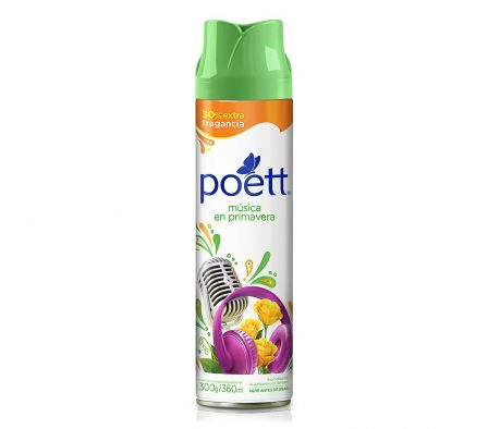 POETT Aerosol Música de Primavera 360 ml