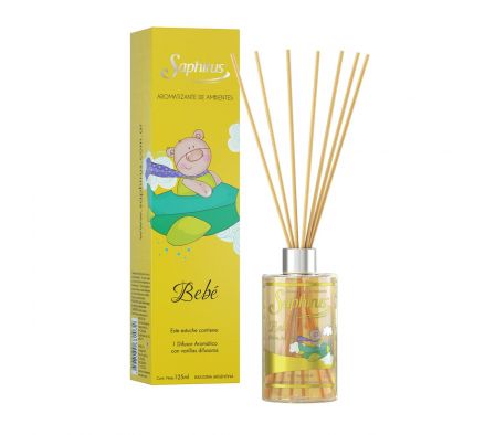AROMATIZANTE DE AMBIENTE CON VARILLAS BEBE 125 ML