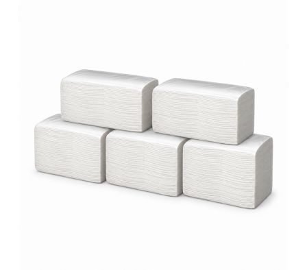 Toalla Intercalada 100% Celulosa x 5 Paq 400 hojas