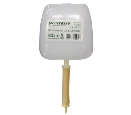 RESERVORIO PLASTICO PARA JABON LIQUIDO 800 ML