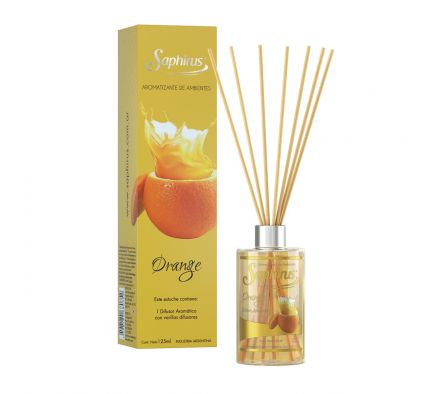 AROMATIZANTE DE AMBIENTE CON VARILLAS ORANGE 125 ML
