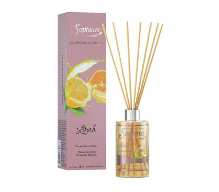 AROMATIZANTE DE AMBIENTE CON VARILLAS LINAH 125 ML
