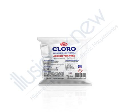 CLORO EN PASTILLA ACCION POR 3  BASE BASE