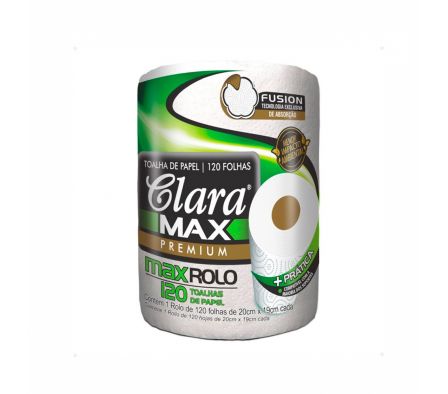 Toalla Multiuso Clara Max 120 Hojas x 1 Rollo
