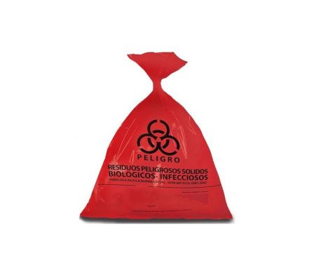 Bolsa Patológica Roja 80 Lts x 10 Unid