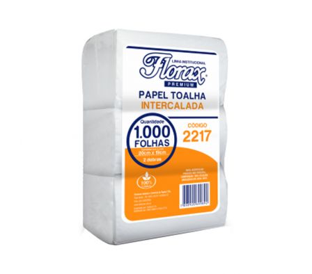Florax Toalla Intercalada Premium 1.000 Hojas