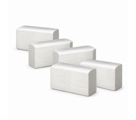 Toalla Intercalada 100% Celulosa x 5 Paq 200 hojas