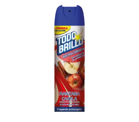 Todo Brillo Aerosol Manzana & Canela 360 ml