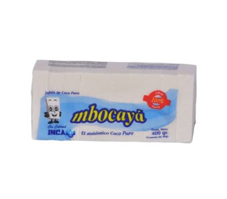 JABON COCO MBOCAYA 400 GR  X 10 U NID 40 GRS