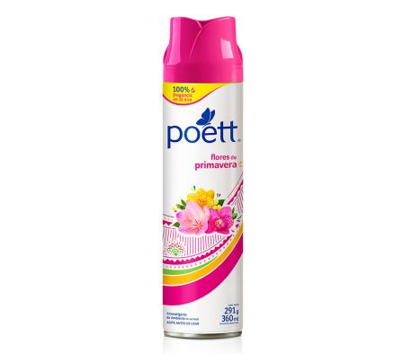 POETT Aerosol Flores de Primavera 360 ml