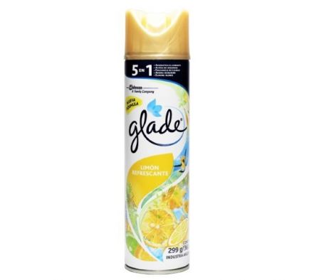 GLADE AEROSOL LIMON REFRESCANTE AROMATIZANTE DE AMB. - 299G/360ML