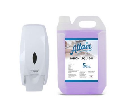 Kit Dispenser Jabón Líquido + Carga