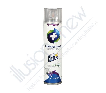 DESINFECTANTE EN AEROSOL TODO BRILLO LAVANDA