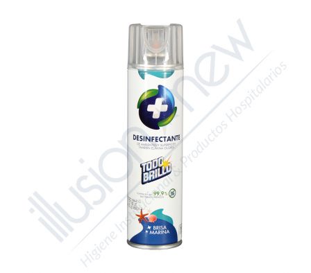 DESINFECTANTE EN AEROSOL TODO BRILLO BRISA MARINA