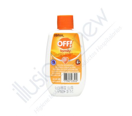 REPELENTE OFF CREMA C/ ALOE VERA 60 GR