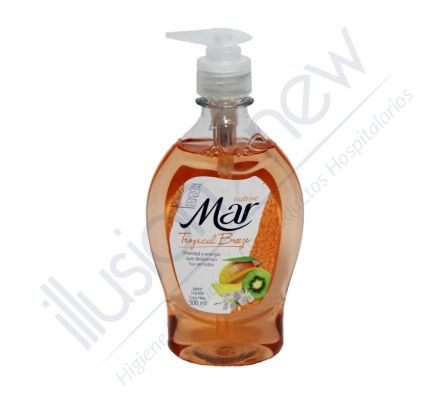 JABON LIQUIDO MAR NUTRIVE TROPICAL BREEZE C/ DISPENSADOR 300 ML