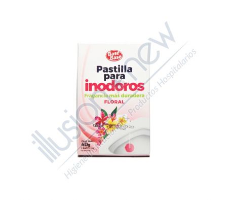 PASTILLA P/ INODOROS COLGANTE BASE BASE FLORAL 40 GR
