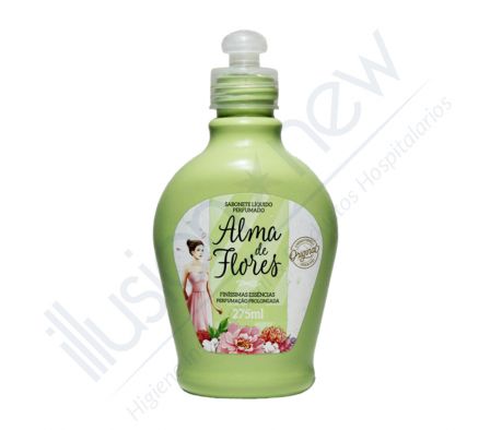 JABON LIQUIDO PERFUMADO ALMA DE FLORES VERDE 275 ML
