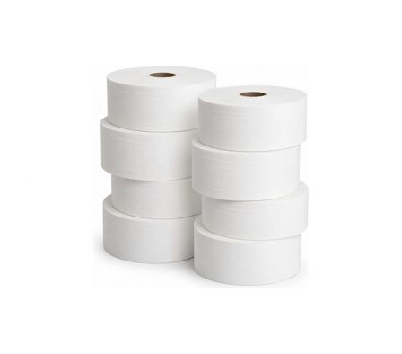 Papel Higiénico Institucional Estándar 500 mts Cono Grande x 8 Rollos