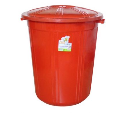 BASURERO 70 LTS  C/TAPA AK218 - BEE HOME