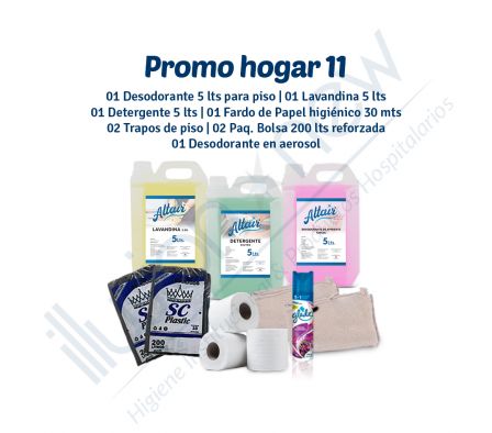KIT HOGAR 11 - ARTICULOS DE LIMPIEZA