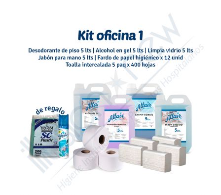 KIT PROMO OFICINA 1 - ARTICULOS DE LIMPIEZA