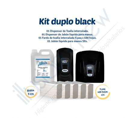 KIT DUPLO BLACK - ARTICULOS DE LIMPIEZA