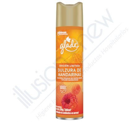 AROMATIZANTE GLADE AEROSOL DULZURA DE MANDARINAS  - 299G/360ML