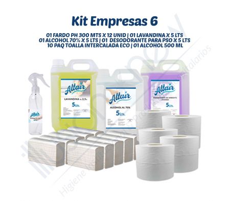 KIT EMPRESAS 6 - ARTICULOS DE LIMPIEZA