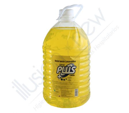DETERGENTE CLEAN PLUS X 5.0 LTS - LIMON