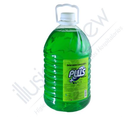 DETERGENTE CLEAN PLUS X 5.0 LTS - MANZANA