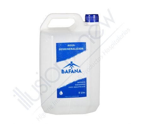 AGUA DESMINERALIZADA 5.0 LTS - BAFANA