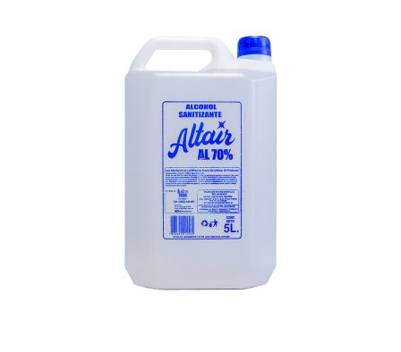 Alcohol Sanitizante al 70% 5 Lts