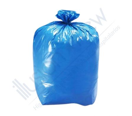 BOLSA AZUL PAQ X 10 UNID. 150 LTS REFORZADO SIN EMPAQUE