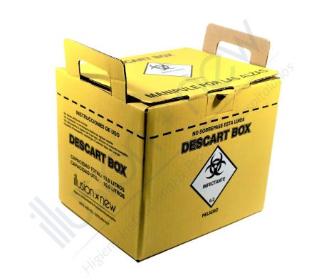 CAJA DESCARTEX P/ RESIDUOS PATOLOGICOS