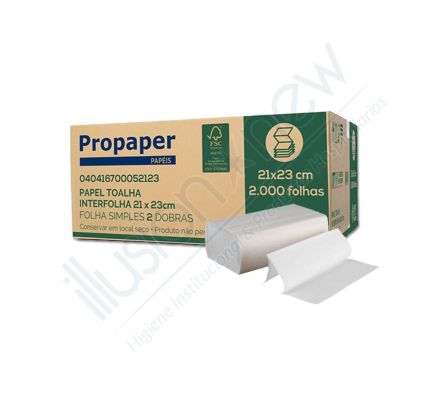 TOALLA INTERCALADA PROPAPER EN CAJA 200 H X 10