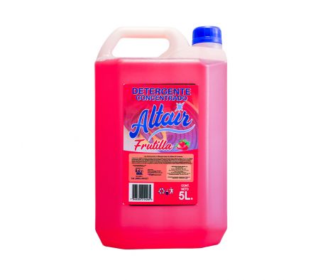 Detergente Concentrado Frutilla 5 Lts