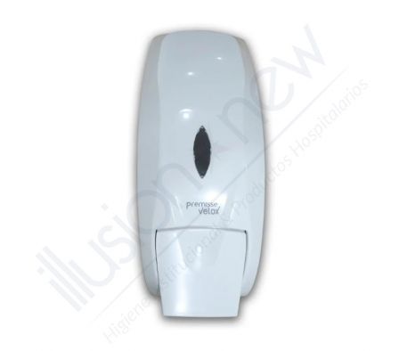 DISPENSER PLASTICO P/ JABON LIQUIDO BLANCO VELOX