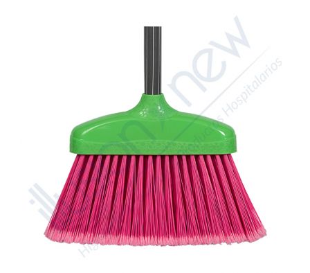 ESCOBA PLURI PLUS COLORIDA C/ MANGO MULTILAR REF. 336