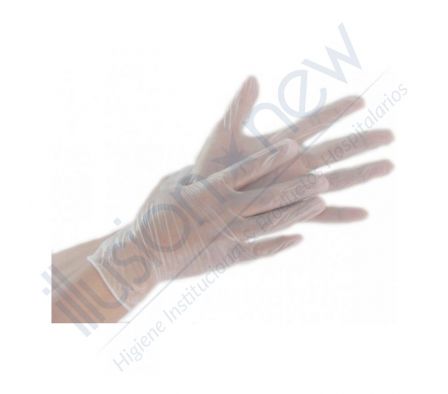 CAJA GUANTE DE VINILO PEQUEÐO X 100 UNID