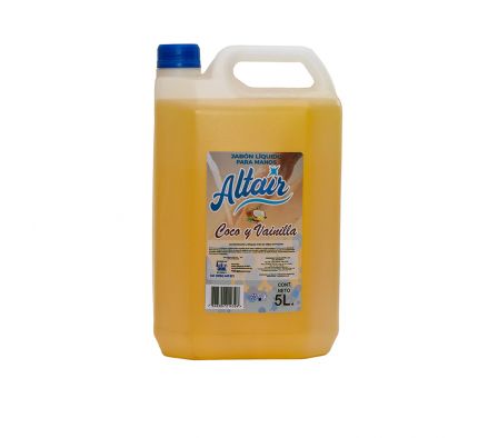 Jabón Líquido para Manos Coco Vainilla 5 Lts