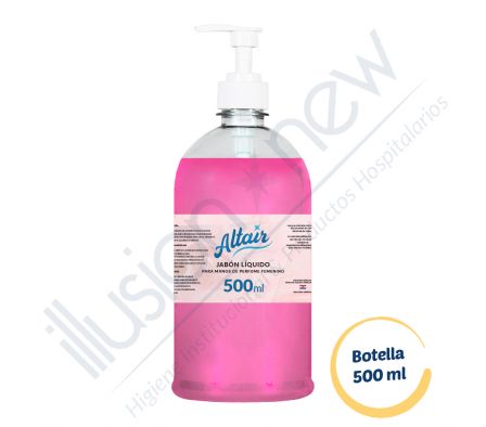 JABON LIQUIDO P/ MANOS 1.0 LTS PERFUME FEMENINO CON ATOMIZADOR ALTAIR