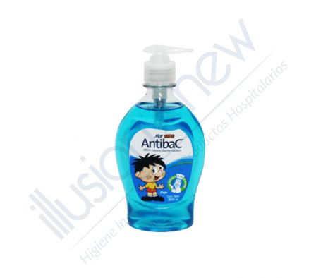 JABON LIQUIDO MAR ANTIBAC KIDS AZUL C/ DISPENSADOR - 300 ML