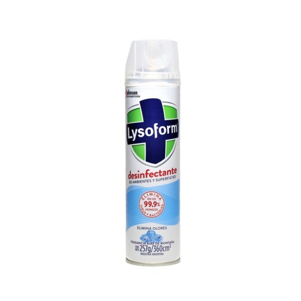 Lysoform Aerosol Aire De Montaña 360 Ml. — Farmacia El túnel